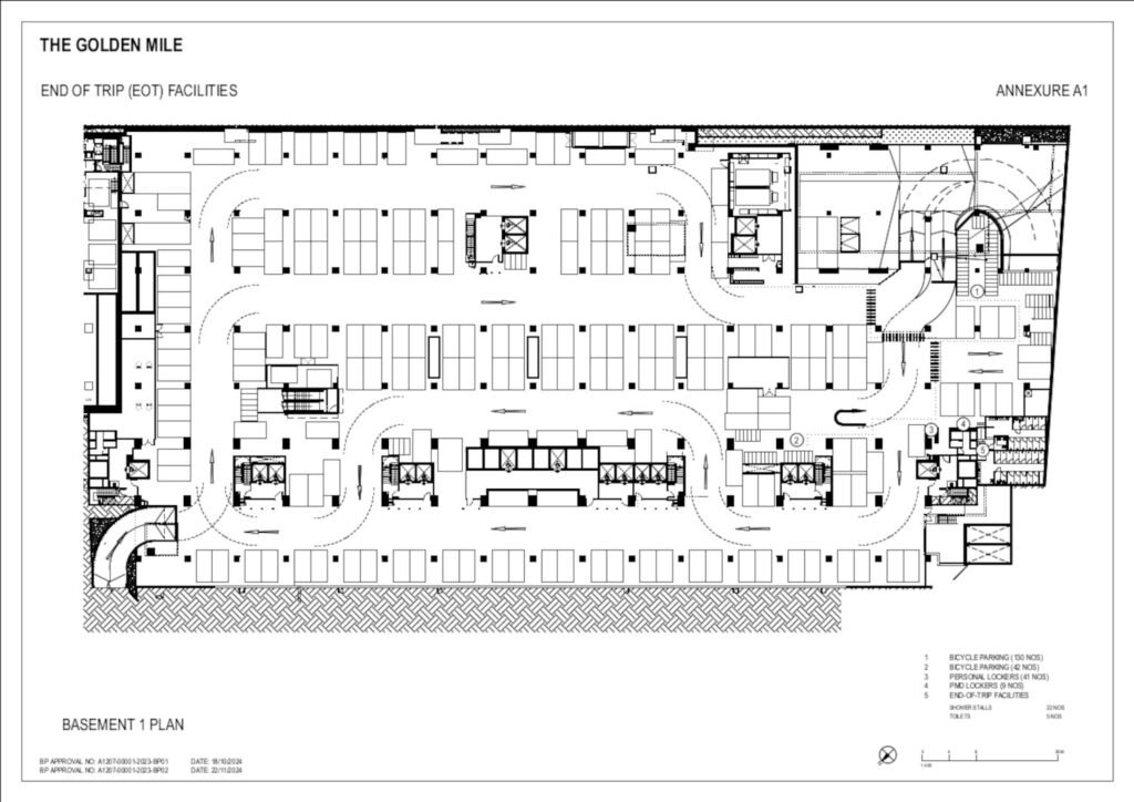 The Golden Mile Basement Floor Plan